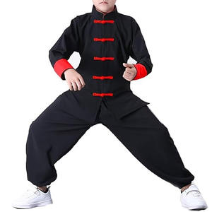 Uniforme de Kung Fu y Tai Chi Tradicional de Alto Rendimiento, 100% Algodón, Corte Regular, Secado Rápido, Transpirable, Ropa de Artes Marciales para Hombre - Product Image 1