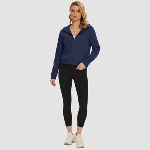 Conjunto Deportivo de Dos Piezas para Mujer, Invierno, Logotipo Personalizado Bordado, Pantalones Acampanados, Sudadera con Capucha, Estilo Retro Y2K, Diseño Sólido Informal - Product Image 3