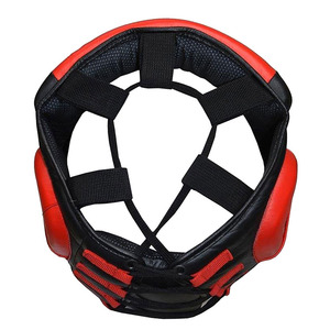 Meilleures ventes 2025 : Protège-tête de boxe unisexe en cuir antidérapant, réglable, multi-panneaux, pour hommes et femmes, avec impression de logo personnalisée - Product Image 3