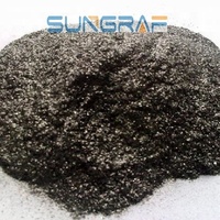 Poudre de graphite à haut carbone extensible de volume d'expansion du graphite 250 pour la résistance au feu enduisant le graphite expansible
