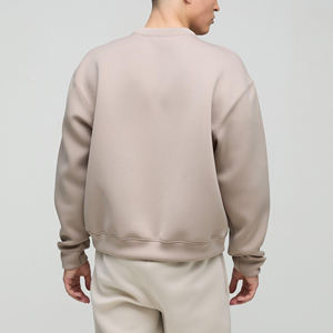 Sudaderas con capucha de algodón de gran tamaño dropshoulder heavyweight 100% para hombre, sudadera personalizada con logotipo impreso DTG, sudadera de hip hop antiarrugas para hombre - Product Image 3