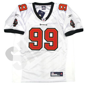 Camiseta de fútbol americano Unisex con estampado personalizado de fábrica Premium, camiseta de fútbol americano juvenil con malla de ojo de buey - Product Image 1