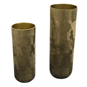 ชุดแจกันดอกไม้ทำจากเหล็กชายฝั่งชุบเงินคุณภาพพรีเมียม2ชิ้นดีไซน์รูปทรงสวยงามใช้เป็นค้อนสำหรับจัดแสดงบนโต๊ะ - Product Image 2