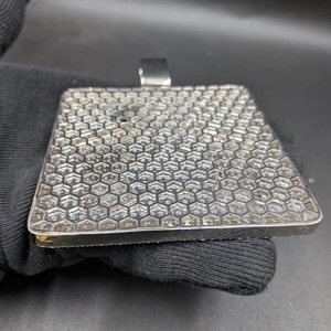 Colgante de Plata de Ley 925 con Baño de Rodio y Diamantes de Moissanita VVS, Estilo Hip Hop, Lujoso, Brillante, para Uso Diario - Product Image 3