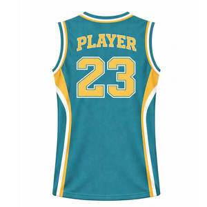 Camiseta de Baloncesto Personalizada para Equipo, Sublimación Personalizada Unisex, Corte Atlético, Transpirable, de Secado Rápido, Absorbe la Humedad - Product Image 2