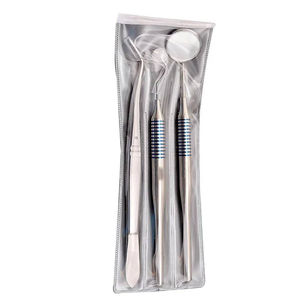 Dental Examination Kit Ergonomic Dental Examination Kit Stainless Steel Tools for <b>Plaque</b> <b>Removal</b>, Gum Care, Frazier Suction Tub - Product Image 5