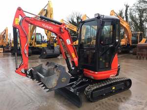 Mini-excavatrice Kubota U20-3 d'origine japonaise, puissante, haute puissance de creusement, système hydraulique, à vendre - Product Image 1