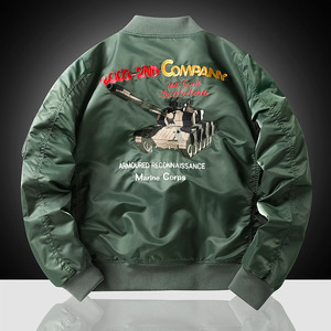 Veste bomber universitaire réversible en laine/polyester pour homme, style vintage, personnalisable OEM, idéale pour l'hiver - Product Image 6