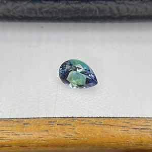 Tanzanita Bicolor y Zoisita Natural Sin Tratar, Corte Pera, Gema Suelta para Joyería - Product Image 6