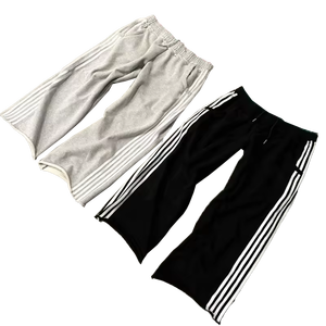 กางเกงกีฬาขายาวสำหรับผู้ชายมีป้ายปักลายแถบด้านข้างขนาดใหญ่พิเศษพิมพ์โลโก้ได้ตามต้องการ - Product Image 2