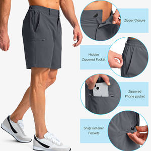 Respirant course basket-ball Shorts de sport hommes Fitness musculation grande taille Shorts hommes entraînement sport séchage rapide Shorts de gymnastique - Product Image 6