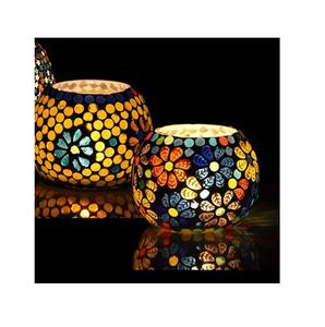 Bougeoir unique en métal fabriqué à la main pour les fêtes de mariage ou les accents de décoration sophistiqués - Product Image 4