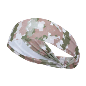 Unisex Cotton Summer Breathable Elastic Headbands for Women and Men-Sports Running Athletic <b>Sweatband</b> - Product Image 1