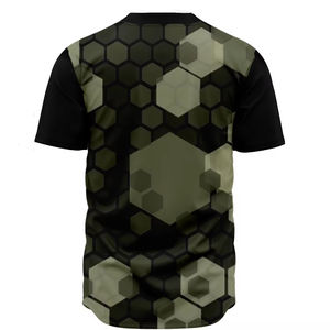 उच्च गुणवत्ता वाली बेसबॉल जर्सी-त्वरित शुष्क सांस लेने योग्य एंटी-बैक्टीरियल नमी वाकिंग अनुकूलन योग्य रंग और आकार - Product Image 2