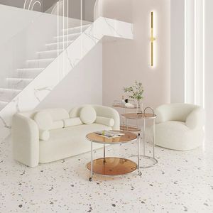 Canapé d'angle trois places en tissu capitonné, design moderne en bois, modèle <span class=keywords><strong>Joyce</strong></span>, pour salon, maison, appartement, hôtel (vente en gros) - Product Image 5