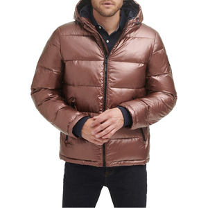 Top Selling Custom <b>Waterproof</b> Down <b>Hood</b> <b>Puffer</b> <b>Jacket</b> Windbreaker Warm Quilted <b>Jacket</b> Winter Outdoor Bubble <b>Puffer</b> Men's <b>Jackets</b> - Product Image 2