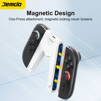 Jemdo para 2 Bases de Carga JoyCon con Empuñadura en V Inalámbricas Accesorios de Controlador de Juego de Alta Calidad