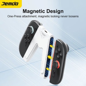 Jemdo para 2 Bases de Carga JoyCon con Empuñadura en V Inalámbricas Accesorios de Controlador de Juego de Alta Calidad - Product Image 2