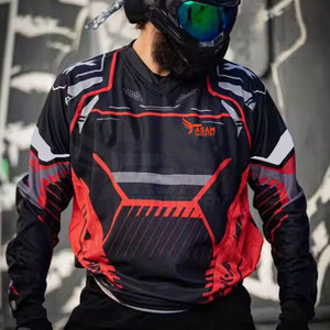 Chemise de paintball à manches longues, vêtements de sport tactiques, tissu à séchage rapide pour les jeux sur le terrain, chemise de paintball - Product Image 3