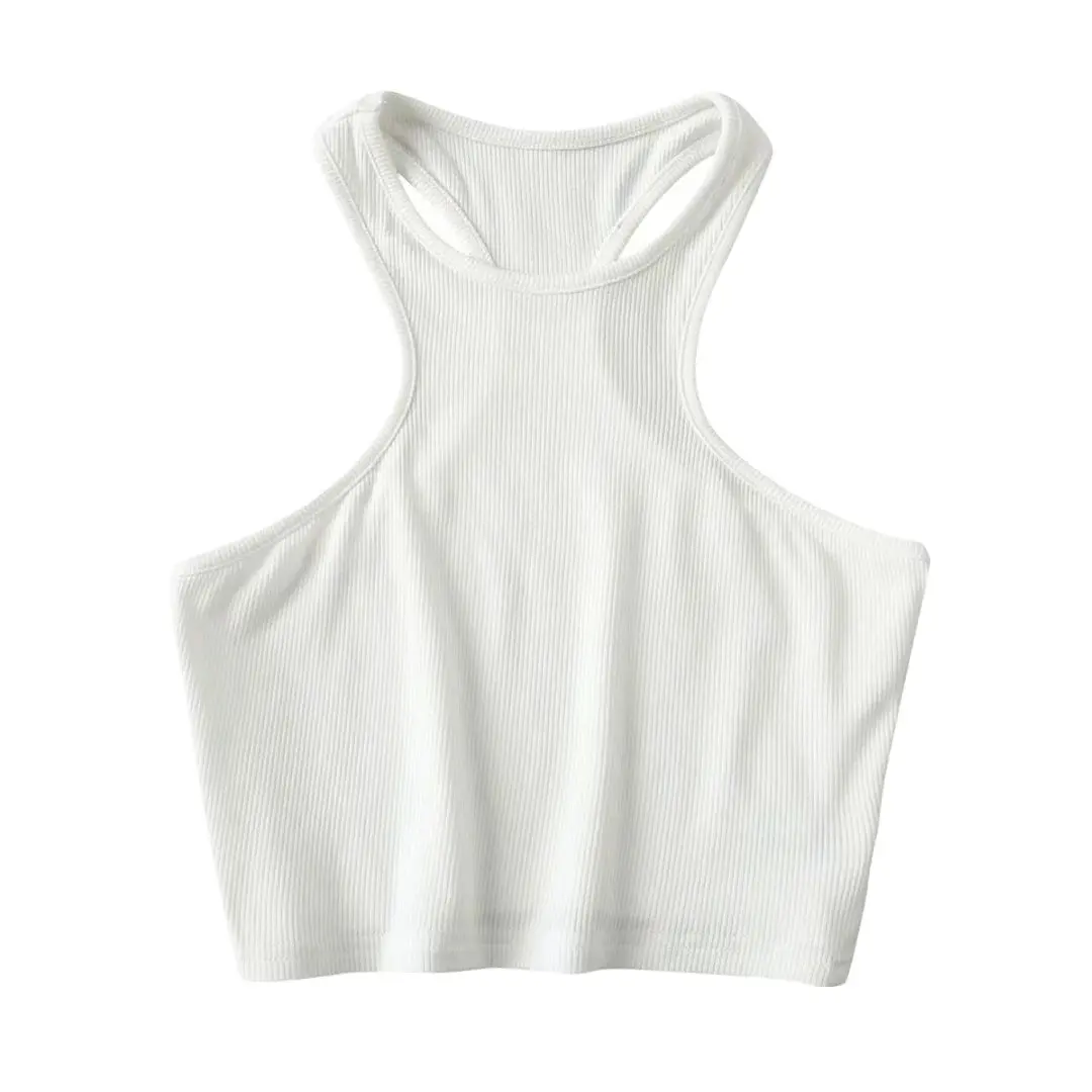 Mùa Hè Thăng Hoa Tank Tops Thoáng Khí Bền Vững Màu Trở Lại Phụ Nữ Của Tank Tops Bán Buôn Tốt Nhất Bán Bông Tank Top