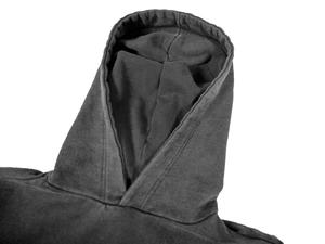 Venta al por mayor para hombre Sudadera con capucha de invierno de gran tamaño Boxy ZipUp personalizado bordado Sudadera con capucha de peso pesado Vintage lavado con cremallera para hombres/mujeres - Product Image 5