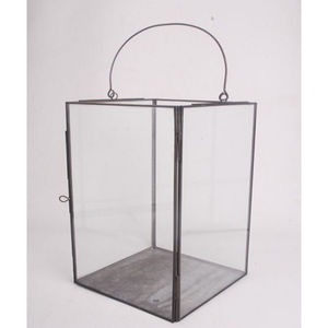 Farol Colgante de Estilo Moderno Hecho a Mano en Latón Antiguo y Vidrio Transparente para Decoración de Mesa de Hogar con Acabado Dorado en Oferta - Product Image 2