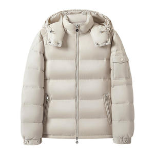 Veste matelassée à bulles pour homme, veste d'hiver chaude, matelassée, légère, décontractée, streetwear, mode pour un usage quotidien - Product Image 4
