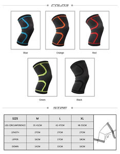 Manchon de compression unisexe en nylon avec logo personnalisé pour l'haltérophilie avec impression par transfert de chaleur quantité minimale de commande bas 2 paires Service OEM - Product Image 6