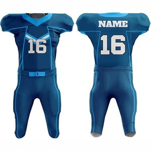 Ventes en gros de maillots de football américain pour adultes de haute qualité, sur mesure, sublimés, courts, respirants, pour les matchs de club - Product Image 4