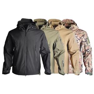 Chaqueta Softshell Impermeable con Cremallera y Logotipo Bordado Personalizado al por Mayor, Chaqueta Cortavientos de Poliéster para Hombre 2026 - Product Image 5