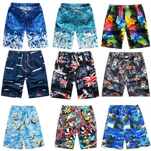 Shorts de bain pour hommes, imprimés planche de surf, respirants, grande taille, imperméables - Product Image 6