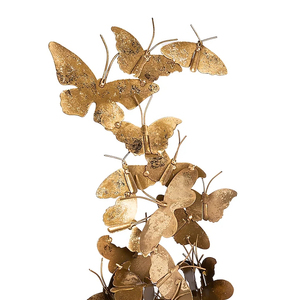 Wholesales 3D Objective Resin Animal Insect <b>Butterfly</b> Statue Sculpture for Tabletop Decor - Product Image 1