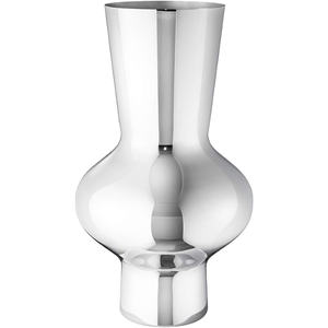 Vase à fleurs en acier inoxydable poli miroir Décor de maison luxueux pour de superbes arrangements floraux - Product Image 1