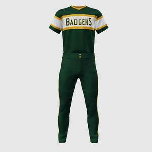 Hot Selling Premium Quality Customized Breathable Quick Dry 100% Polyester <b>Baseball</b> Softball Sportswear <b>Sets</b> Manufactured - Product Image 2