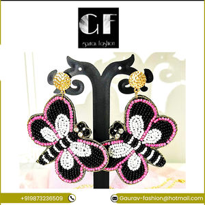 Compre pendientes hechos a mano de alta calidad para bodas y festivales Compre ahora de fabricación india directa - Product Image 2