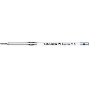 SCHNEIDER-10-pack Document-proof Medium Blue 0.5mm Ballpoint <b>Pen</b> Refill for Express 75 - Product Image 1