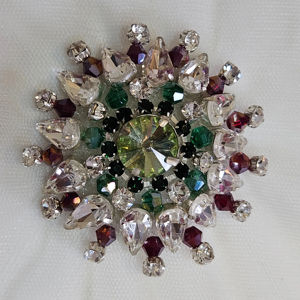 Elegantes parches decorativos para coser con cuentas 3D para tela hechos en India - Product Image 1