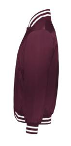 Chaqueta Varsity Nueva para Hombre, Color Marrón con Tiras Blancas, Chaqueta de los Bulls de Chicago - Product Image 4