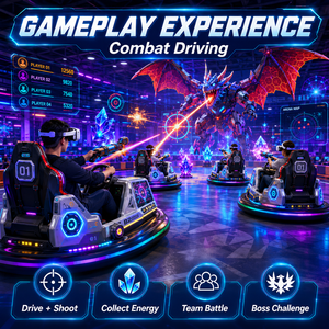 <span class=keywords><strong>Increíble</strong></span> Juego de Disparos <span class=keywords><strong>MR</strong></span> UFO con Movimiento de 360 Grados para Niños y Adolescentes, Construcción de Acero Metálico para Uso Comercial en Interiores, VR AR - Product Image 6