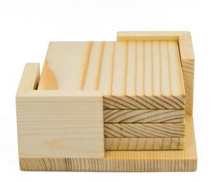 Sous-verre en bois Antique design de luxe sous-verre en bois avec support, produit le plus vendu sous-verre en bois unique - Product Image 6