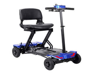 Patinete Eléctrico Plegable Automático para Adultos, Motor sin Escobillas de 250W, Marco de Aleación de Aluminio, Batería de 24V45AH, Alcance de 25KM - Product Image 2