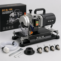 Machine automatique de chanfreinage de carreaux DY-SL-150 avec kit d'humidification, module de rainurage et de chanfreinage de haute précision de cinquième génération pour meuleuse d'angle