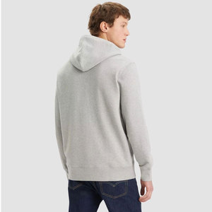 Sweat à capuche vintage pour homme avec broderie personnalisée, détails bords usés, tissu épais, style streetwear - Product Image 4