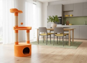 Rascador Amistar de alta calidad con luz cálida para gatos y gatitos de todas las razas y tamaños. - Product Image 5