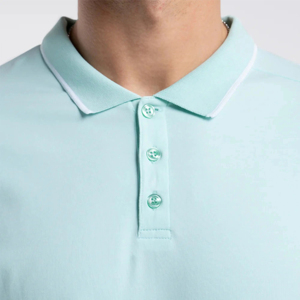 Polo de algodón 100% para hombre, camiseta de manga corta con estampado personalizado y bordado de talla grande, transpirable, patrón sólido, de alta calidad - Product Image 5