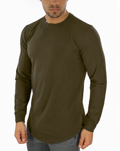 Men Long Sleeve <b>Compression</b> <b>Shirt</b> Breathable Quick Dry Sportswear for Gym and Outdoor Workout - Product Image 6