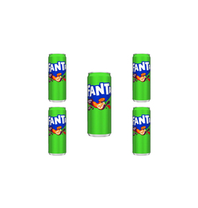 แฟนต้า เอ็กโซติก ทรอปิคอล ฟรุต โซดา แพ็ค 24 กระป๋อง ขนาด 330 มล. มีสูตรแคลอรีต่ำ ประกอบด้วยสารให้ความหวาน เอซัลเฟม เค และแอสปาร์เทม - Product Image 1