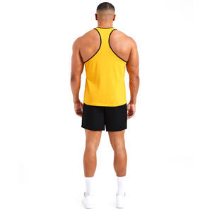 2025 Servicio OEM Diferentes colores amarillos Buena calidad Nuevo estilo Fitness Gym Wear Levantamiento de pesas Stringers POR INDUSTRIAS INCREÍBLES - Product Image 4