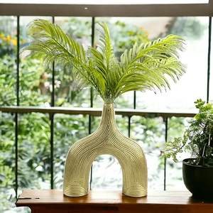 Pot de fleurs durable en métal et fer, écologique et personnalisable, pour la maison, le jardin, l'intérieur et l'extérieur, vendu en gros - Product Image 2