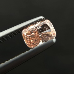 0,51 Ct Cojín Corte Rosa Lab Grown Diamond VS Clarity F Color para Anillo Solitario Joyería Suelta con Certificados IGI y GIA - Product Image 5